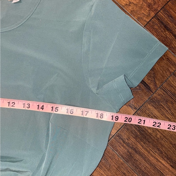 Duluth Trading Co Green Cinched Waist Dress - Picture 8 of 8